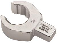 STAHLWILLE - OPEN-RING-Einsteckwerkzeug SW.3/4" Wkz.Aufn.9x12mm | 58631040