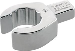 Stahlwille 733/10-22 Insteek ringsleutel - open - 9x12mm - 22mm