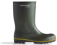 Dunlop Acifort Heavy Duty Stiefel aus Kalbsleder grün