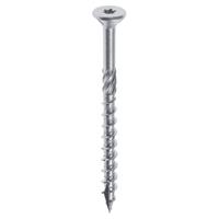 Woodies Ultimate Woodies 61851511 Ultimate Spaanplaatschroef - Gehard staal - Verzonken kop - Deeldraad - T25 - 5.0 x 80mm (200st)