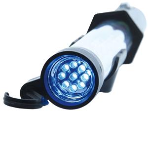 Brüder Mannesmann Oplaadbare LED looplamp (12V / 230V)