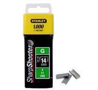 Stanley nieten type G (4/11/140) 14 mm 1000 stuks