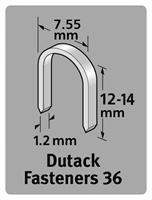 Dutack 5011010 Nieten - Serie 36 - 12mm (1000st)