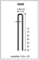 Dutack 5028028 Nieten - Serie 6000 - 15mm (5000st)