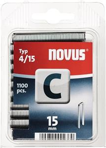 novus Nieten Smalrug C 4/15 mm - 1100 Stuks