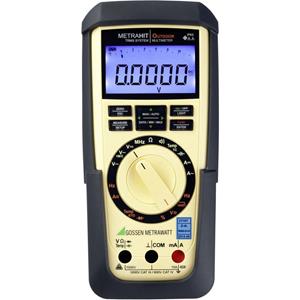 gossenmetrawatt Gossen Metrawatt METRAHIT OUTDOOR Multimeter Kalibratie (DAkkS) Digitaal CAT III 1000 V, CAT IV 600 V Weergave (counts): 12000