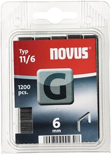 novus Nieten Vlakdraad G 11/6 mm - 1200 Stuks