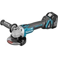 Makita 18 V Haakse slijper 125 mm DGA506RTJ