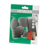 Hitachi Schuurpapier 114 x 104mm K80 blister van 10 vellen