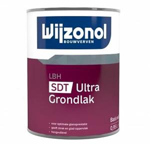 Wijzonol lbh sdt ultra grondlak wit 2.5 ltr