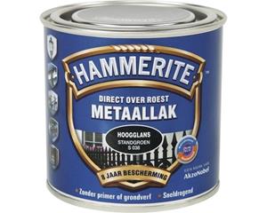 Hammerite Direct over Roest metaallak hoogglans standgroen 250 ml