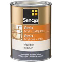 Sencys vernis zijdeglans kleurloos 500ml