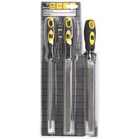 Sencys metaal vijlenset 20cm 3 stuks