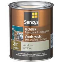 Sencys jachtlak transparant hoogglans kleurloos 750ml