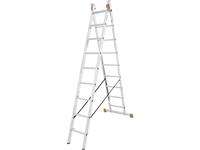 Krause Aluminium Mehrzweckleiter inkl. Traverse Arbeitshöhe (max.): 5.25m Aluminium 9.7kg
