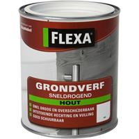 Flexa grondverf sneldrogend wit 750 ml