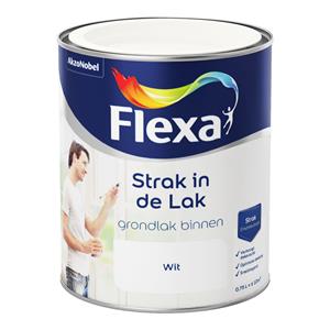 Flexa Strak in de Lak grondverf wit 750 ml waterbasis