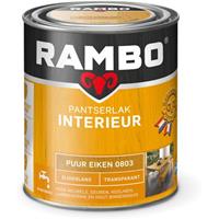 Rambo pantserlak interieur transparant zijdeglans puur eiken 750 ml