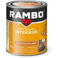 Rambo pantserlak interieur transparant zijdeglans puur kersen 750 ml