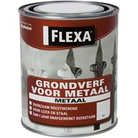 Flexa grondverf metaal wit 750 ml