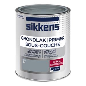 Sikkens grondlak zijdeglans Grijs 750 ml