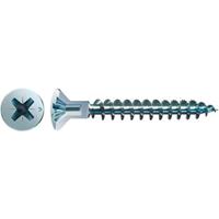 SPAX Senkkopf 4.5x 50 Vollgewinde Pozidriv 2 mit Kopflochbohrung Wirox-Silber