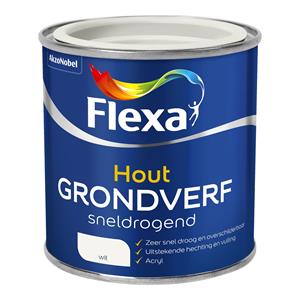 Flexa grondverf sneldrogend wit 250 ml