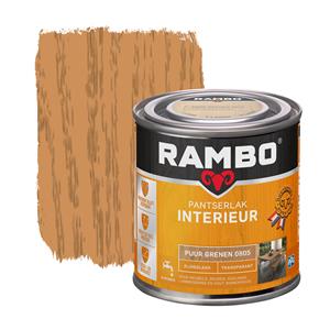 Rambo pantserlak interieur transparant zijdeglans puur grenen 250 ml