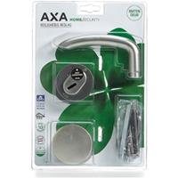 AXA veiligheidsbeslag kruk knop aluminium RVS