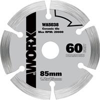 Worx cirkelzaagblad WA5038 diamant 85 mm