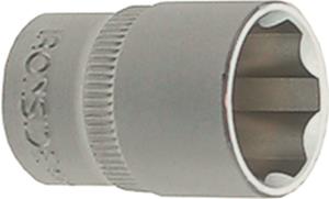 Ironside dopsleutel 4mm zeskant, met 1/4" aansluiting