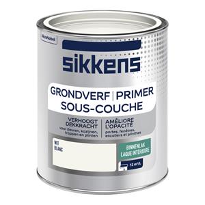 Sikkens binnenlak grondverf wit 750 ml