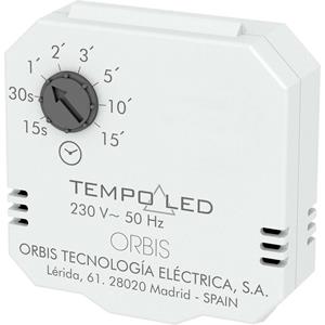 Orbiszeitschalttechnik Inbouw-schakelklok Analoog Dagprogramma ORBIS Zeitschalttechnik OB200007 150 W IP20 2-polig