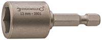 Stahlwille 2801N/ 8 STECKSCHLUESSEL MIT MAGNET 28011008 Sechskant Steckschlüsseleinsatz Sechskant
