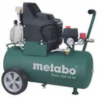 METABO Compressor Basic 250-24 W OF met LPZ 4 toebehorenset
