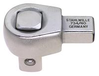 Vierkant-Einsteckwerkzeug 734 Gr.40 Antr.3/4Zoll Aufnahme 14x18mm Stahlwille
