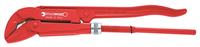 STAHLWILLE - Eck-Rohrzange 6549 2", 560mm, Maulöffnung max. 82mm, rot lackiert