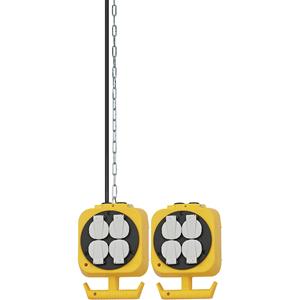 Brennenstuhl Energieblock 1151760 Indoor Hanging Schuko Power Block, 5m