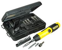 Stanley pistoolgreep ratel-bit-set, 25-delig