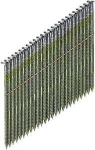 DeWALT Streifennagel DNW28, Druckluftnagel, Glatt, 50 - 90 mm Länge, 2,8 mm Durchmesser, 34 Grad, 2200 Stück Größe:63 mm DeWALT - 19550