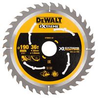 DeWALT Akku-Handkreissägeblatt DT9956 XR - Sägeblatt für FlexVolt DCS575 und DCS576 Größe:190/30mm 36WZ/FZ DeWALT - 13677