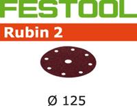 Festool STF D125/8 P120 RU2/50 Schuurpapier Rubin 2 499097