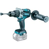 Makita DHP481Z 18V li-Ion accu klopboor- schroef- boormachine body koolborstelloos/ brushless met stalen kop + GRATIS STEENBORENSET D-05175 twv €15!