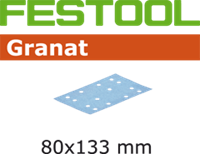 Festool STF 80x133 P180 GR/100 Schuurpapier Granat 497122