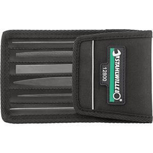 Stahlwille 12800 6-delige Sleutelvijlen set in etui