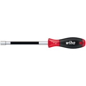 Wiha Schroevendraaier met bithouder SoftFinish klemming met borgring flexibele schacht, 1/4" (01479) 268 mm