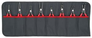 Knipex Präz.Sicher.-Zangen-Set 8tlg.in Rolltasche