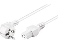 goobay Power cable 2m CEE 7/7 plug > IEC 320-C15 jack - 