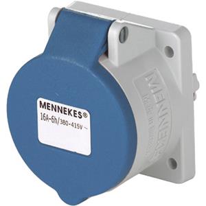 mennekes 1668 - CEE-Panel socket 16A 3p 6h 1668