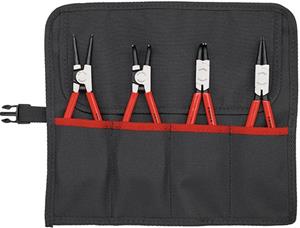 Knipex Sicherungsr.-Zangen-Set 4tlg.in Rolltasche